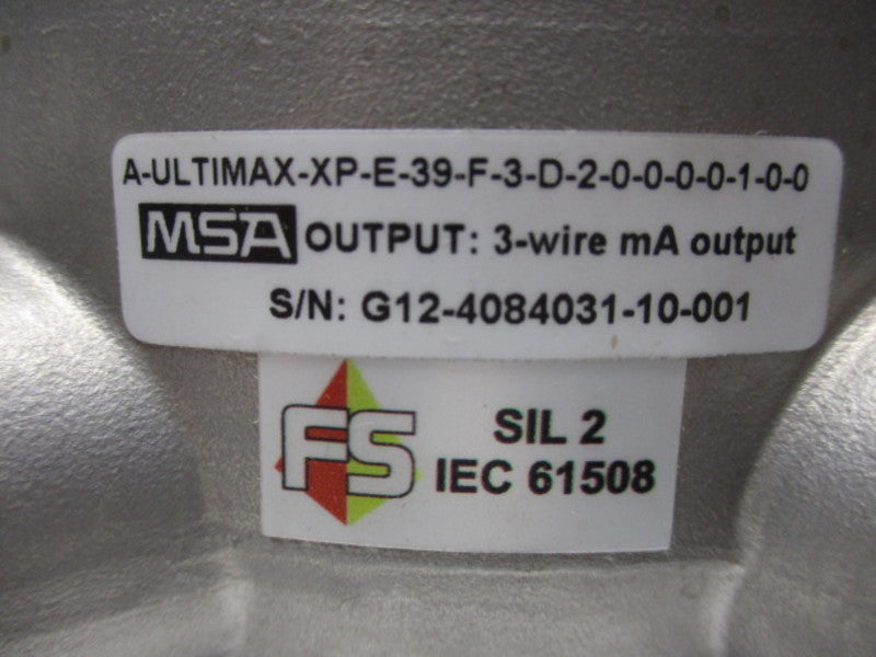MSA A-ULTIMAX-XP-E-39-F-3-D-2-0-0-0-0-1-0-0  NSNP