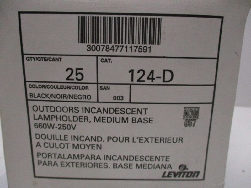 LEVITON 124-D  NSMP