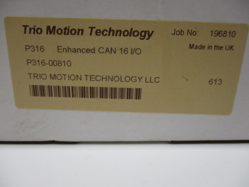 TRIO MOTION P316-00810  NSMP