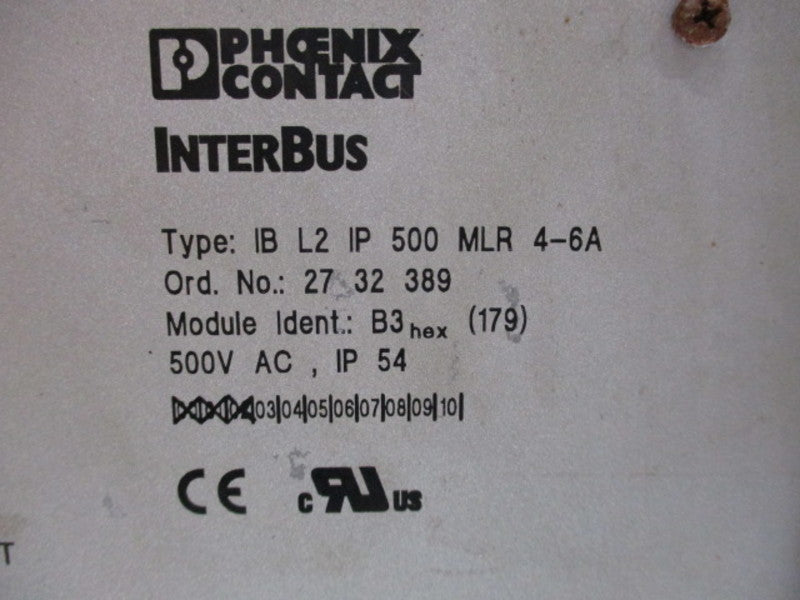PHOENIX CONTACT IB L2 IP 500 MLR 4-6A  UNMP