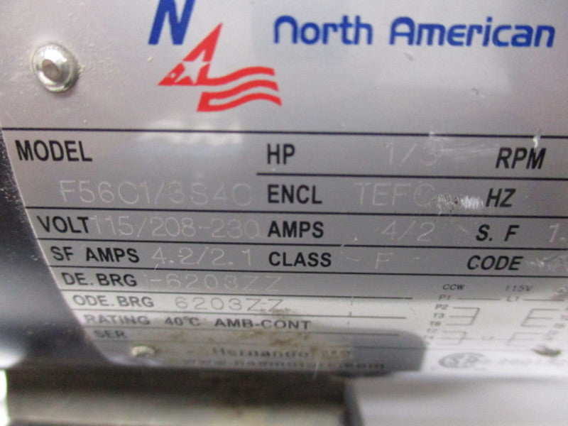 NORTH AMERICAN F56C1/3S4C  UNMP