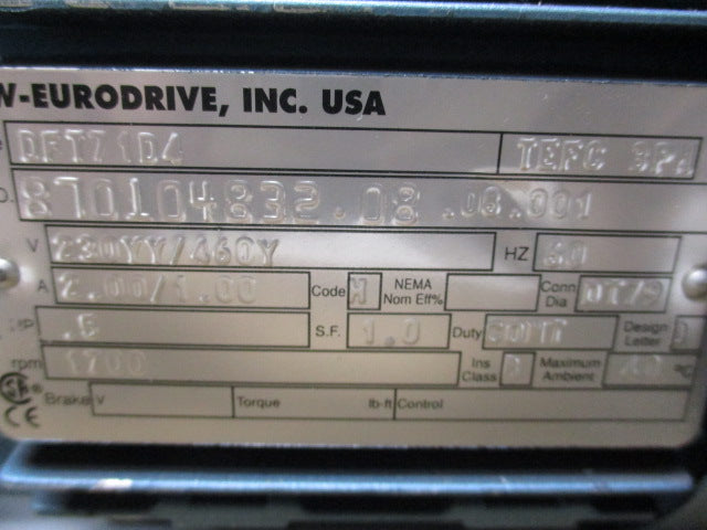 SEW-EURODRIVE DFT71D4  NSNP