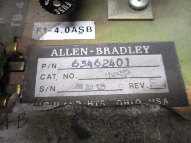 INDUSTRIAL SPARE PART 63462401  UNMP
