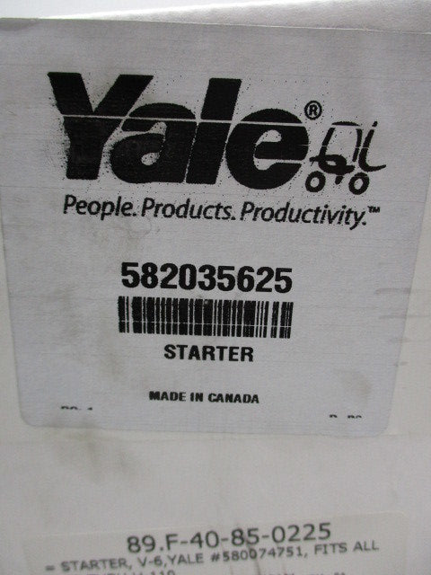 YALE 582035625  NSMP