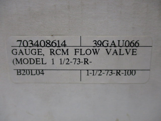 RCM INDUSTRIES 1 1/2-73-R-100  NSMP
