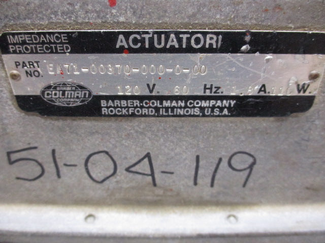 COLMAN EA71-00370-000-0-00  UNMP