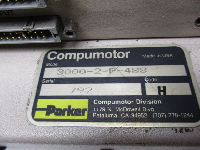 PARKER COMPUMOTOR 3000-2-P-488  UNMP
