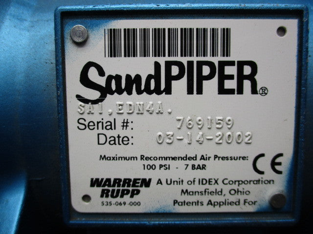 WARREN RUPP EDN4A  NSNP