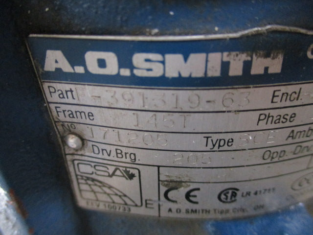 AO SMITH F-391319-63  UNMP