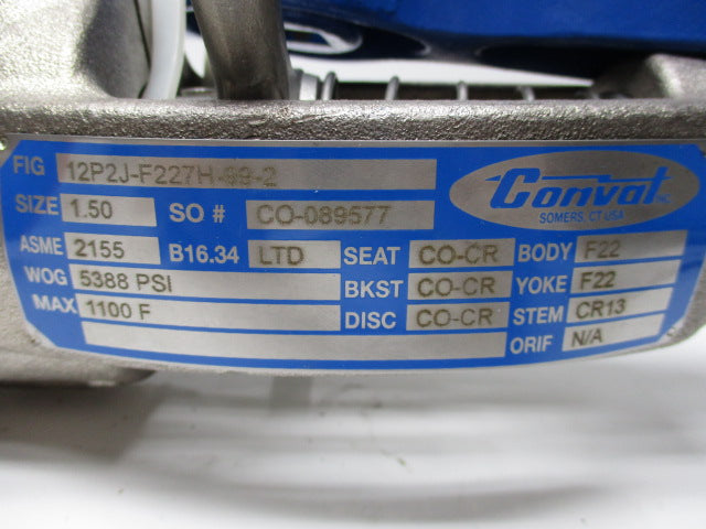 CONVAL 12P2J-F227H-99-2  NSNP