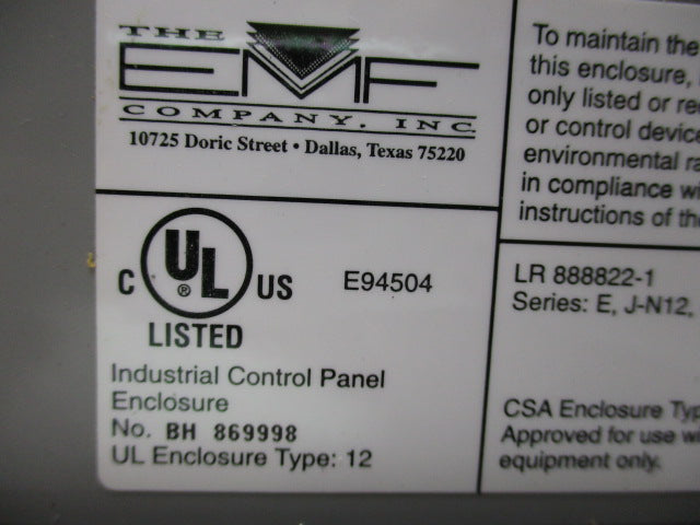 EMF BH 869998  NSNP