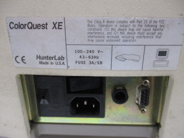 HUNTERLAB COLORQUEST XE  UNMP