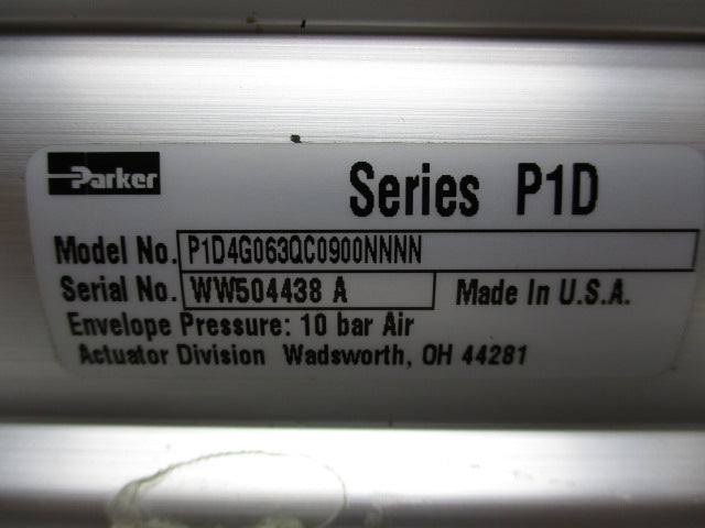PARKER P1D4G063QC0900NNNN  NSNP