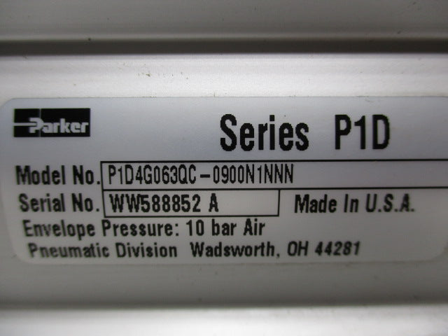 PARKER P1D4G063QC-0900N1NNN  NSNP