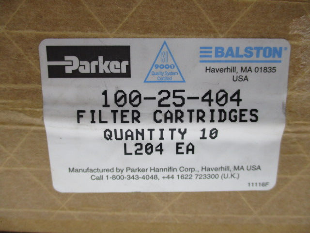 PARKER 100-25-404  NSFS
