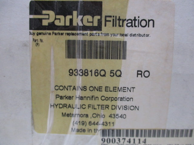 PARKER 933816Q 5Q RO  NSMP