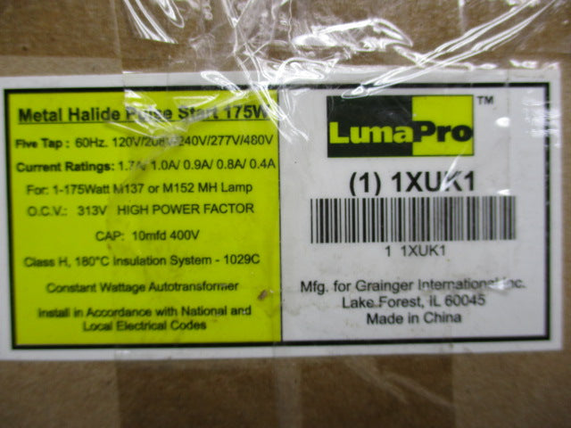 LUMAPRO 1XUK1  NSMP