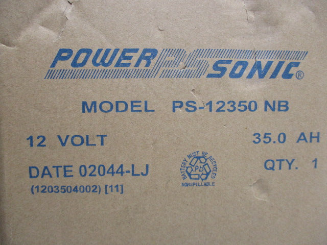 POWER SONIC PS-12350 NB  NSMP