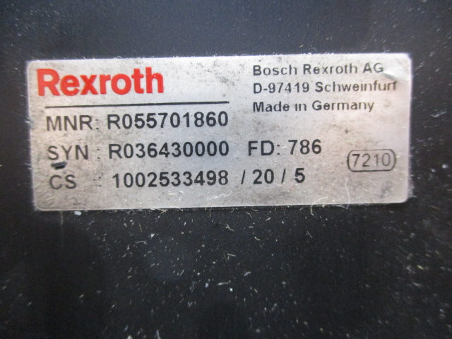 REXROTH R055701860  UNMP