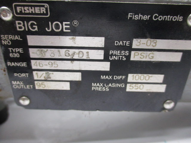 FISHER 630-316/D1  UNMP