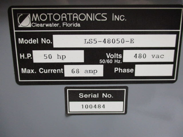 MOTORTRONICS LS5-48050-E  UNMP