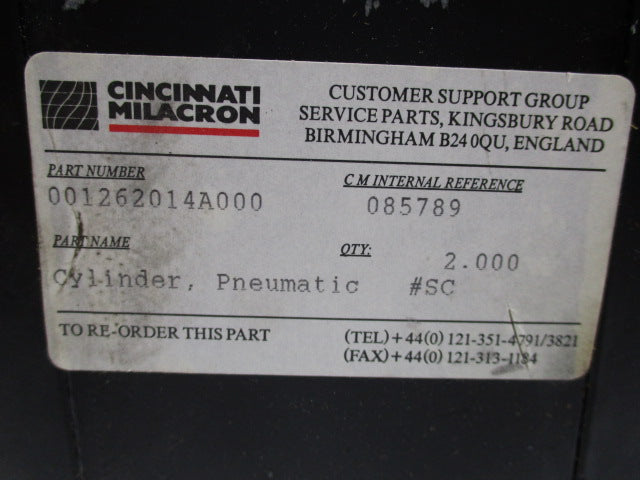CINCINNATI MILACRON 001262014A000  UNMP