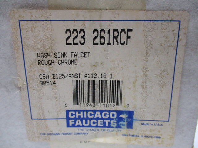 CHICAGO FAUCETS 223 261RCF  NSMP