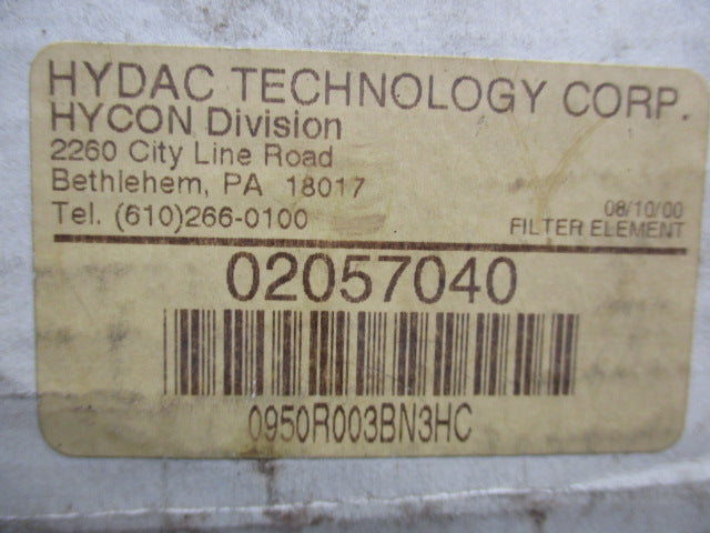 HYDAC 0950R003BN3HC  NSMP