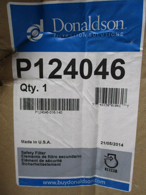 DONALDSON P124046  FACOTRY SEALED