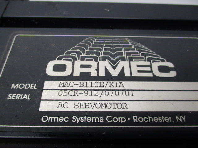 ORMEC MAC-B110E/K1A  UNMP