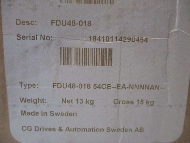 EMOTRON FDU48-018 54CE--EA-NNNNAN--  NSMP