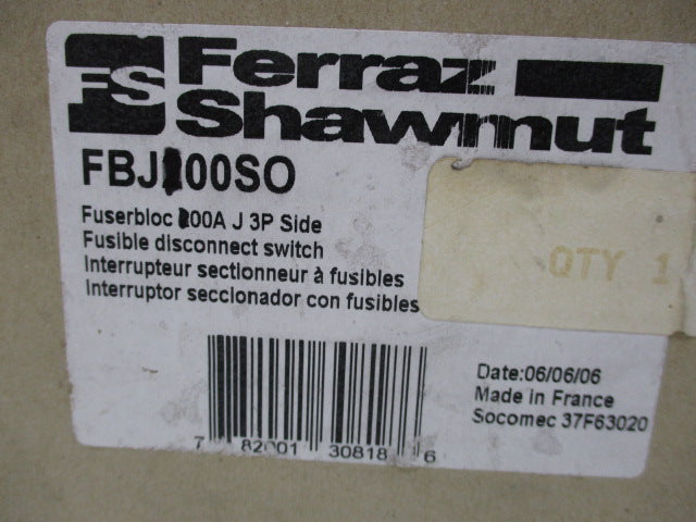 FERRAZ SHAWMUT FBJ100SO  NSMP