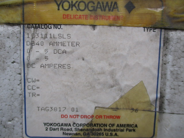 YOKOGAWA 103111LSLS  NSMP