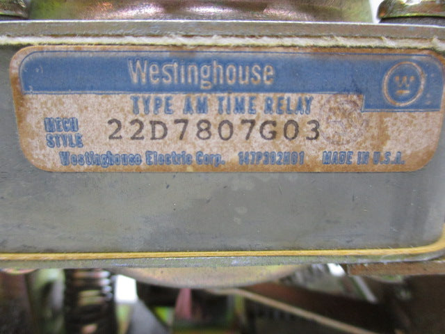 WESTINGHOUSE 22D7807G03  NSNP