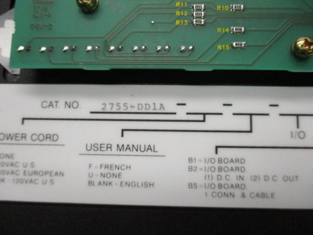 INDUSTRIAL SPARE PART 2755-DD1A R1 BARCODE DECODER SER. B  UNMP