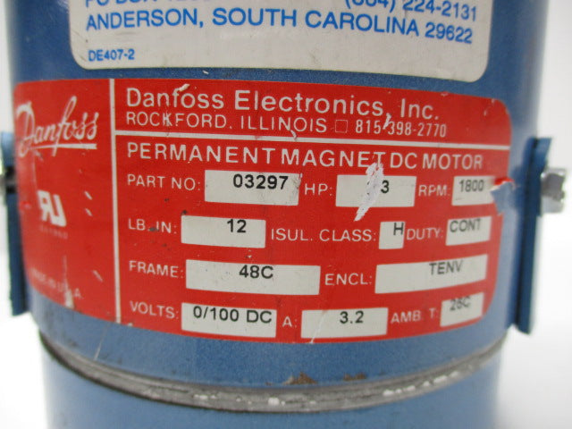 DANFOSS 03297  UNMP