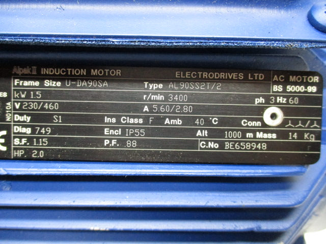 ELECTRODRIVES AL90SS2T/2  NSNP
