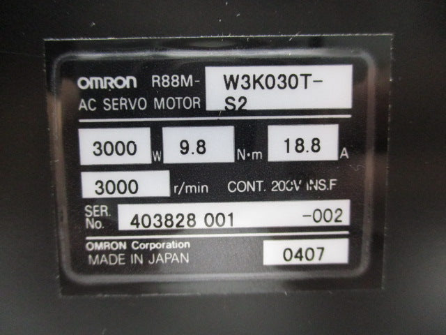 OMRON R88M-W3K030T-S2  NSNP