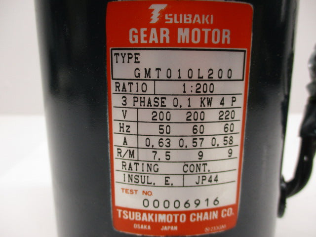 TSUBAKI GMT010L200 NSMP