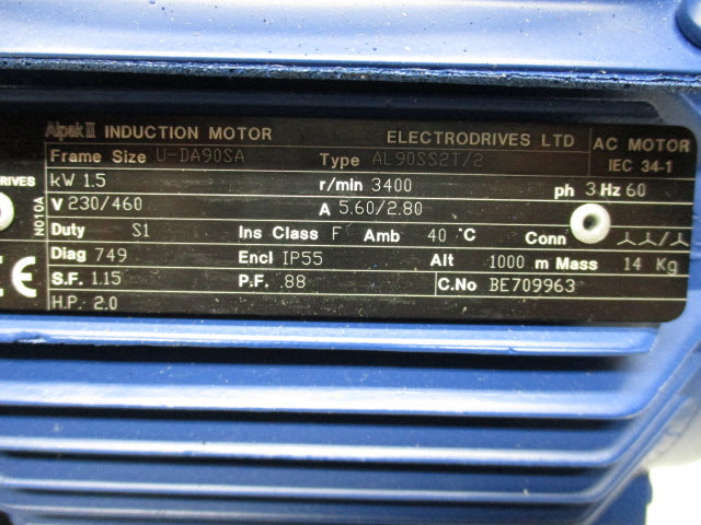 ELECRTRODRIVES U-DA90SA  AL90SS2T/2  NSNP