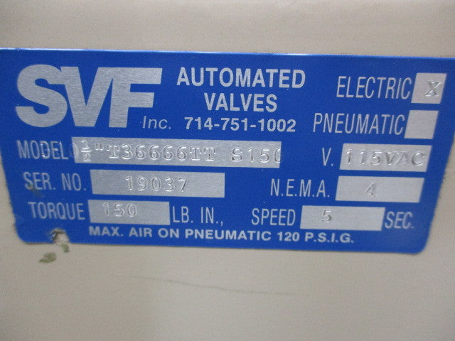 SVF 1/2"T36666TT A150  UNMP