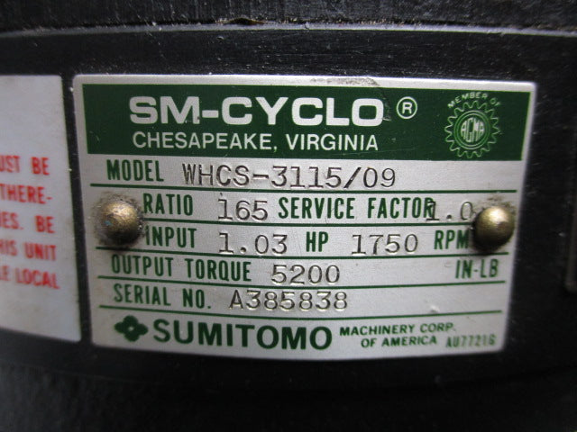 SUMITOMO WHCS-3115/09  UNMP