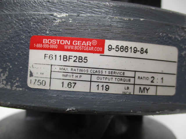 BOSTON GEAR F611BF2B5  UNMP
