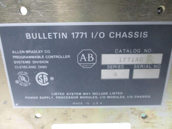 ALLEN BRADLEY 1771AD SER. A  UNMP