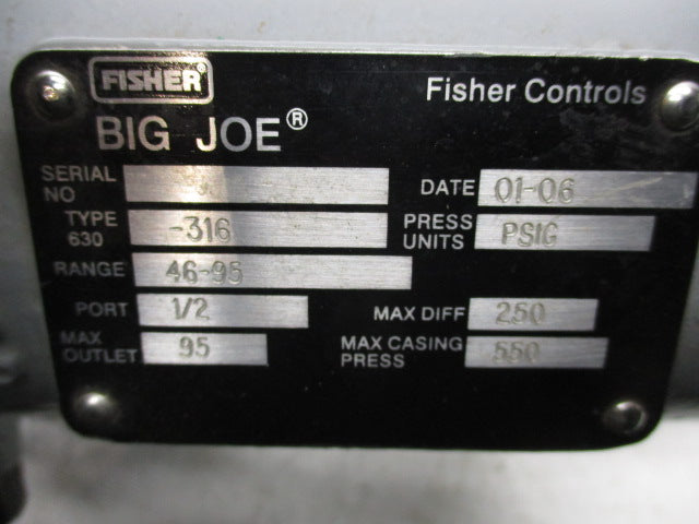 FISHER 630-316  UNMP