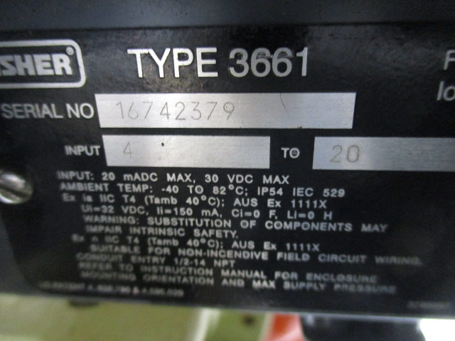 FISHER 32-24-588SF ( 3661 ) UNMP