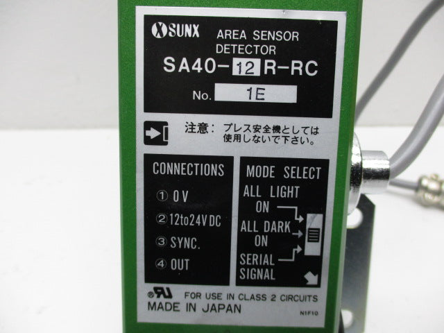 SUNX SA40-12R-RC  UNMP