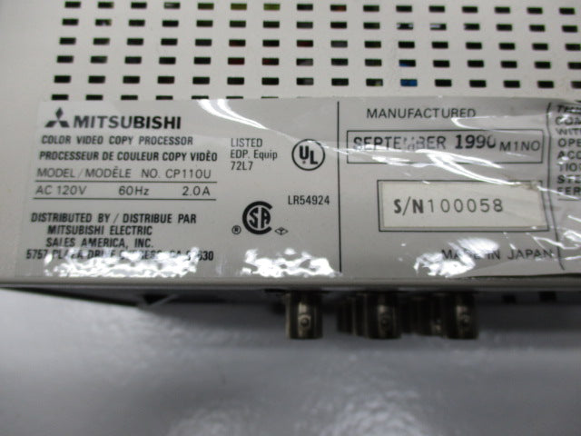 MITSUBISHI CP110U  UNMP