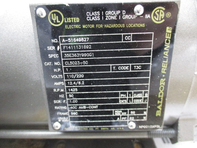 BALDOR CL5023-50  NSMP