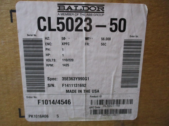 BALDOR CL5023-50  NSMP